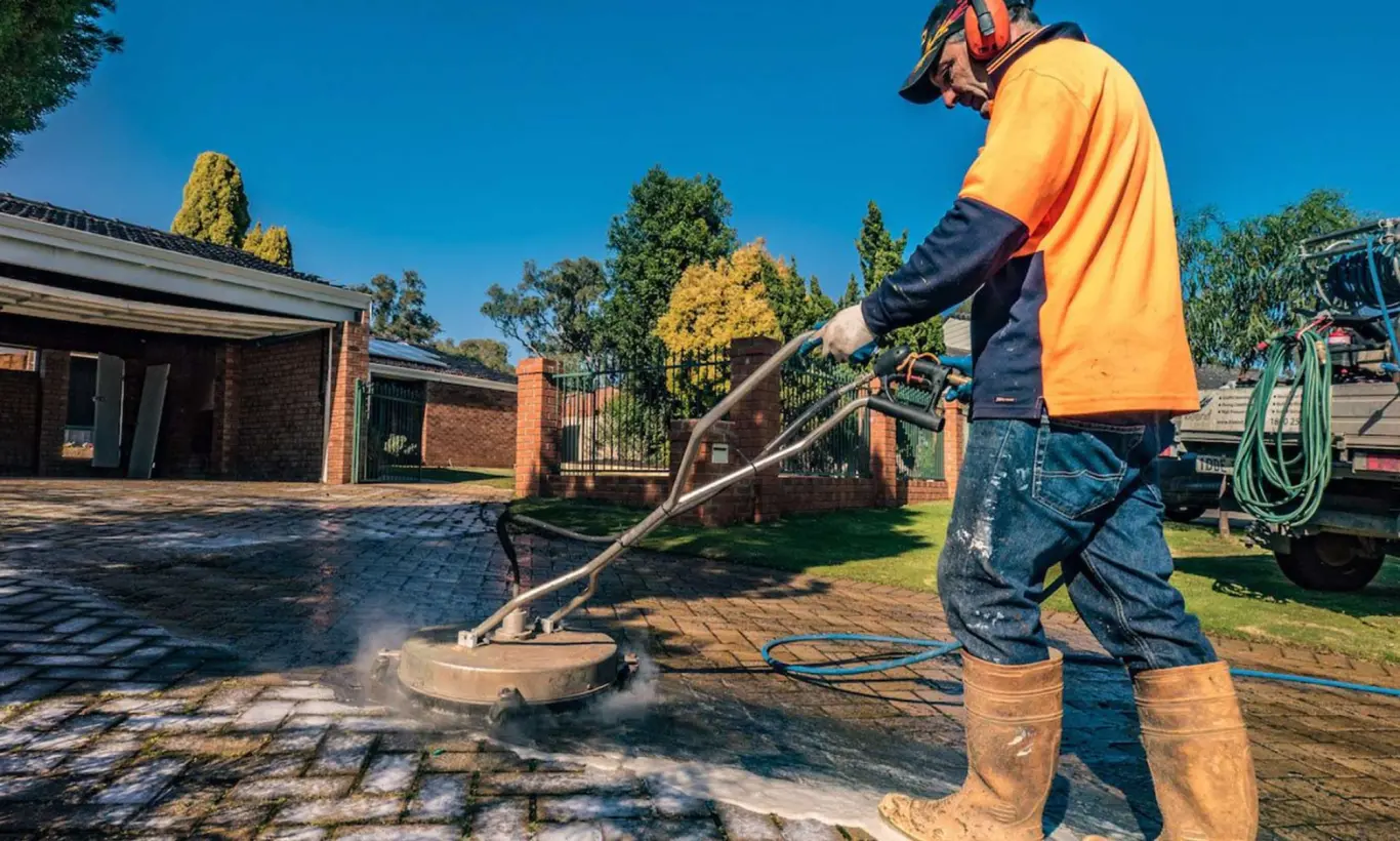 Driveway & Patio Paver Cleaning Services