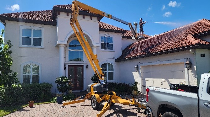 Boom Lift Washing Services