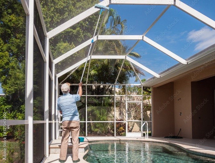 Pool Cage Cleaning Services